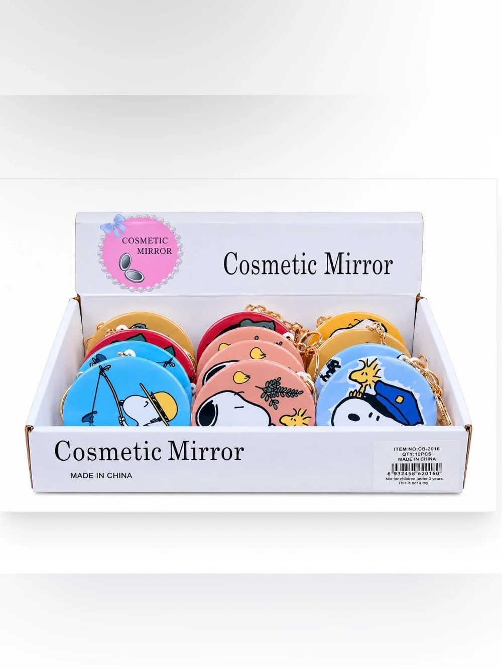 BUY NOW - Snoopy Keychain/Bag Charm Compact Mirrors